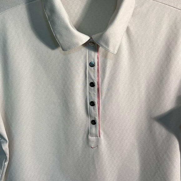 NIKE GOLF LADIES WHITE POLO SZ M - Picture 2 of 7